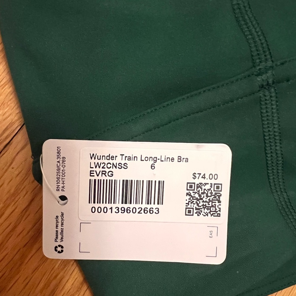 Lululemon Wunder Train Longline Bra - Picture 6 of 7